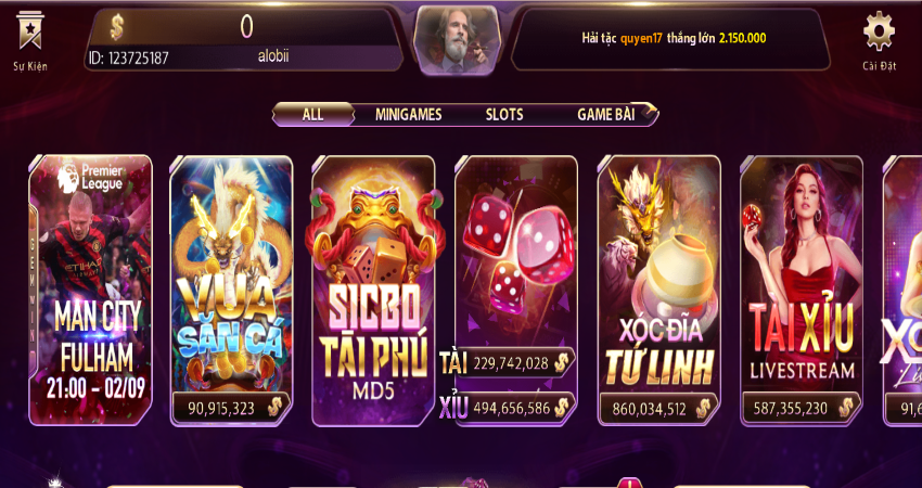 Thông tin về tựa game tài xỉu tại gemwin