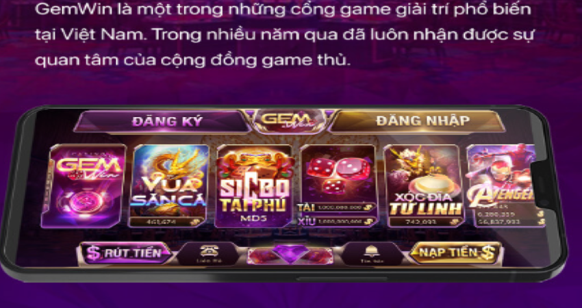 Tải gemwin về điện thoại Androi