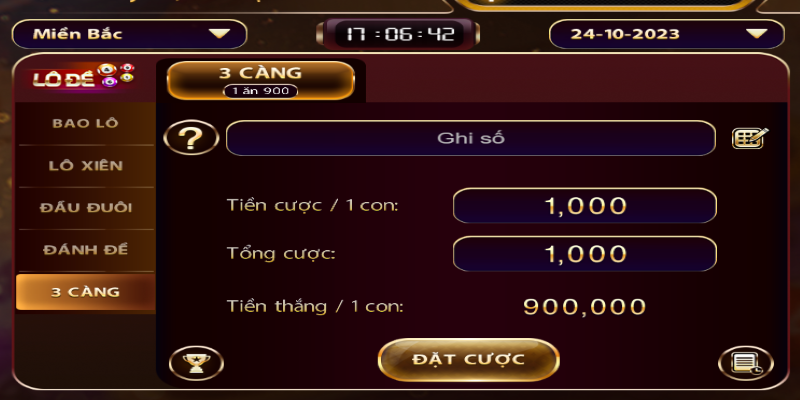 Chơi lô 3 càng hấp dẫn tại gemwin