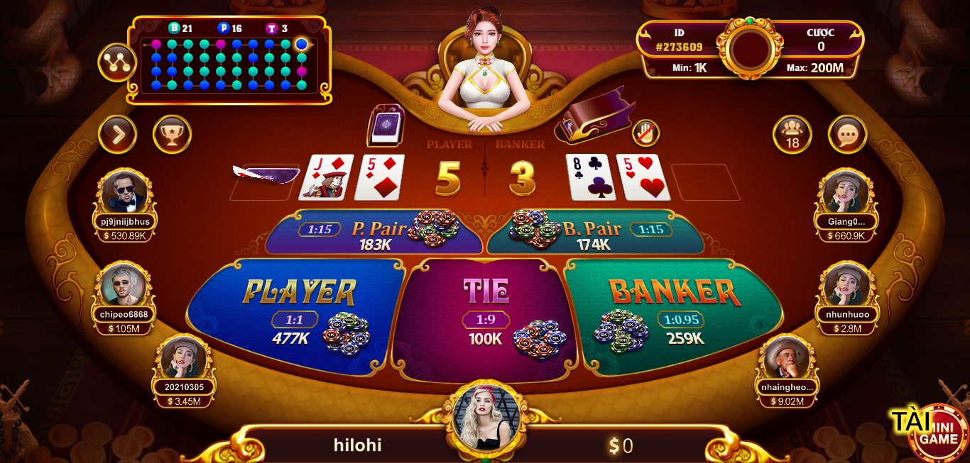 Mẹo chơi game Baccarat kim tài như cao thủ khi tai Gemwin