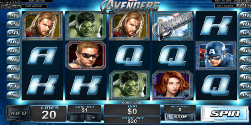 Giới thiệu về tựa game Avengers Gemwin