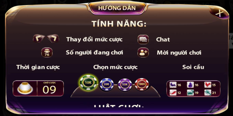 Đa dạng chế độ chơi tại bầu cua Gemwin