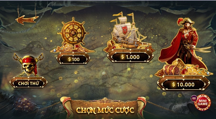 Giới thiệu game săn hũ Pirate King tại link tai Gemwin