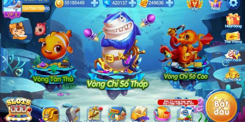 Các trò chơi hấp dẫn tại sảnh bắn cá H5 tại gem win