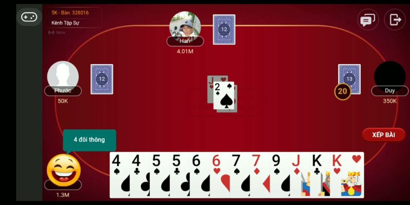Gemwin trả lời ba đôi thông chặt được gì?